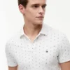 Regular Fit Anchor Print Interlock Polo Regular Fit Anchor Print Interlock Polo