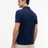 Regular Fit Anchor Print Interlock Polo Regular Fit Anchor Print Interlock Polo