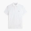 Regular Fit Anchor Print Interlock Polo Regular Fit Anchor Print Interlock Polo