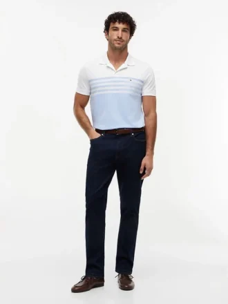 Regular Fit Colorblock Pique Polo