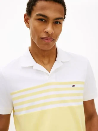 Regular Fit Colorblock Pique Polo
