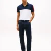 Regular Fit Colorblock Stripe Pique Polo Regular Fit Colorblock Stripe Pique Polo