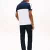 Regular Fit Colorblock Stripe Pique Polo Regular Fit Colorblock Stripe Pique Polo