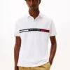 Regular Fit Embroidered Stripe Polo Regular Fit Embroidered Stripe Polo