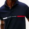 Regular Fit Embroidered Stripe Polo Regular Fit Embroidered Stripe Polo