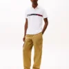 Regular Fit Embroidered Stripe Polo Regular Fit Embroidered Stripe Polo