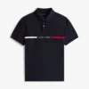 Regular Fit Embroidered Stripe Polo Regular Fit Embroidered Stripe Polo