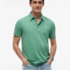 Regular Fit Garment-Dyed Crest Polo Regular Fit Garment-Dyed Crest Polo