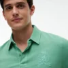 Regular Fit Garment-Dyed Crest Polo Regular Fit Garment-Dyed Crest Polo