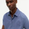 Regular Fit Garment-Dyed Crest Polo Regular Fit Garment-Dyed Crest Polo