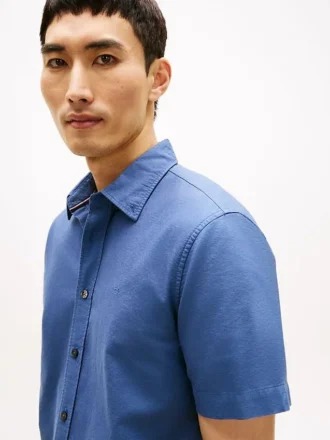 Regular Fit Garment-Dyed Oxford Shirt