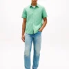 Regular Fit Garment-Dyed Oxford Shirt