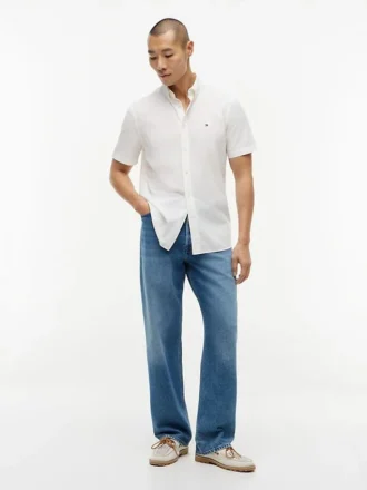 Regular Fit Garment-Dyed Shirt