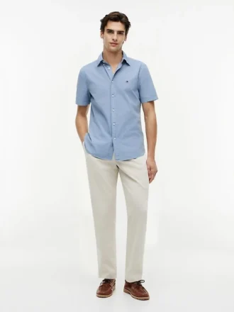 Regular Fit Garment-Dyed Shirt