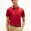 Regular Fit Jacquard Tipped Polo Regular Fit Jacquard Tipped Polo