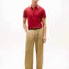 Regular Fit Jacquard Tipped Polo Regular Fit Jacquard Tipped Polo
