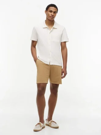 Regular Fit Mesh Pocket Shirt Polo