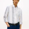 Regular Fit Mix Stripe All-Day Shirt Regular Fit Mix Stripe All-Day Shirt