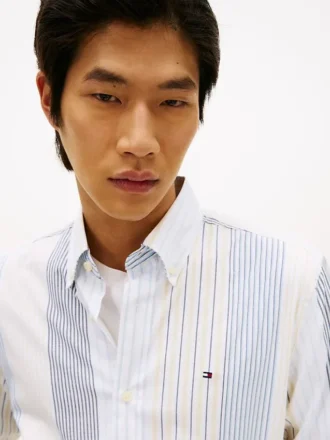 Regular Fit Mix Stripe All-Day Shirt