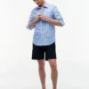 Regular Fit Mixed-Stripe All-Day Shirt Regular Fit Mixed-Stripe All-Day Shirt