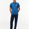 Regular Fit Monogram Crest Pique Polo Regular Fit Monogram Crest Pique Polo