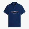 Regular Fit Nautical Flag Pique Polo Regular Fit Nautical Flag Pique Polo