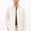 Regular Fit Overshirt i borstad twill Regular Fit Overshirt i borstad twill
