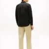Regular Fit Overshirt i borstad twill Regular Fit Overshirt i borstad twill