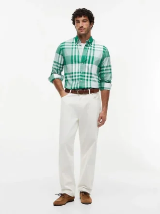 Regular Fit Plaid All-Day Shirt