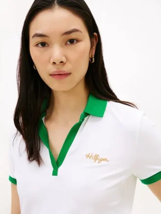 Regular Fit Polo med broderat logotyp