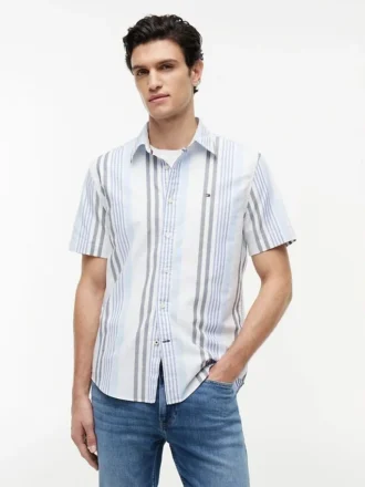 Regular Fit-randig oxfordskjorta Regular Fit-randig oxfordskjorta