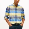 Regular Fit rutig stretch-oxfordskjorta Regular Fit rutig stretch-oxfordskjorta