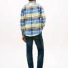 Regular Fit rutig stretch-oxfordskjorta Regular Fit rutig stretch-oxfordskjorta