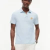 Regular Fit Script Monogram Pique Polo Regular Fit Script Monogram Pique Polo