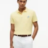 Regular Fit Script Monogram Pique Polo Regular Fit Script Monogram Pique Polo