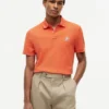 Regular Fit Script Monogram Pique Polo Regular Fit Script Monogram Pique Polo