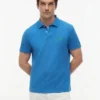 Regular Fit Script Monogram Pique Polo Regular Fit Script Monogram Pique Polo