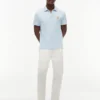 Regular Fit Script Monogram Pique Polo Regular Fit Script Monogram Pique Polo