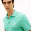 Regular Fit Script Monogram Pique Polo Regular Fit Script Monogram Pique Polo