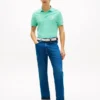 Regular Fit Script Monogram Pique Polo Regular Fit Script Monogram Pique Polo
