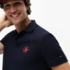 Regular Fit Script Monogram Pique Polo Regular Fit Script Monogram Pique Polo