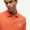 Regular Fit Script Monogram Pique Polo Regular Fit Script Monogram Pique Polo