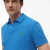 Regular Fit Script Monogram Pique Polo Regular Fit Script Monogram Pique Polo