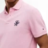 Regular Fit Script Monogram Pique Polo Regular Fit Script Monogram Pique Polo