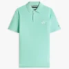 Regular Fit Script Monogram Pique Polo Regular Fit Script Monogram Pique Polo