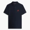 Regular Fit Script Monogram Pique Polo Regular Fit Script Monogram Pique Polo