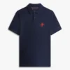 Regular Fit Script Monogram Pique Polo Regular Fit Script Monogram Pique Polo