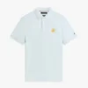 Regular Fit Script Monogram Pique Polo Regular Fit Script Monogram Pique Polo
