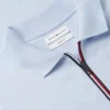 Regular Fit Smooth Cotton Zip Polo