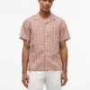 Regular Fit Solar Print Camp Shirt